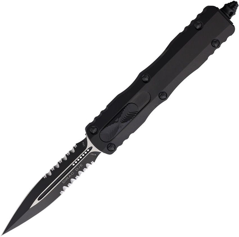 Microtech Auto Dirac D/E OTF Black [225-2T]