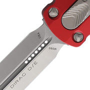 Microtech Auto Dirac D/E OTF Satin Red [225-4RD]