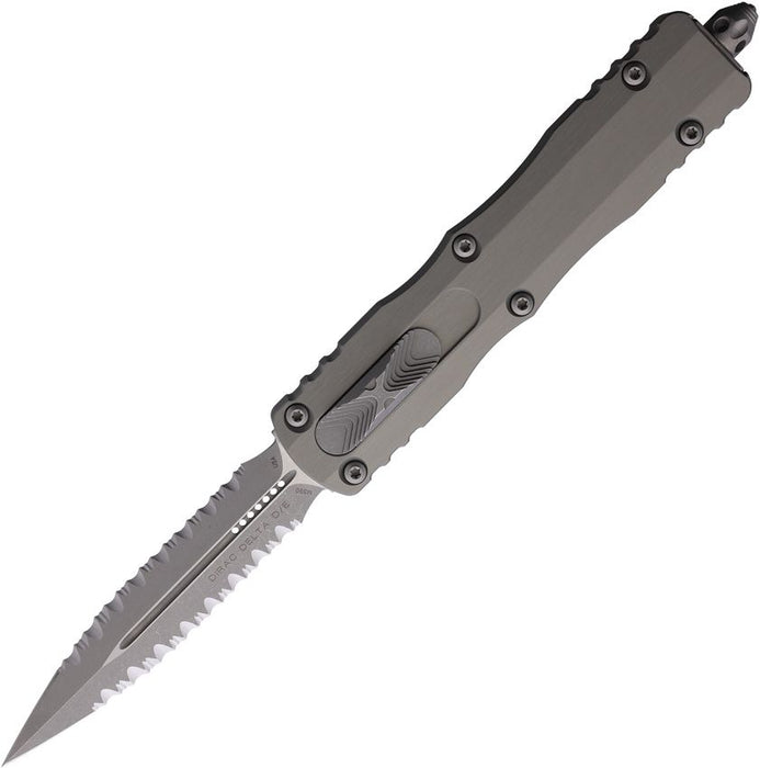 Microtech Auto Dirac Delta D/E OTF Gray [227-D12APNC]