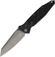 Microtech Socom Elite Warcom Black Aluminum (4.00" Bohler M390MK stainless) Folding Knife [259-10APS] - product view 1