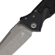 Microtech Socom Elite Warcom Black Aluminum (4.00" Bohler M390MK stainless) Folding Knife [259-10APS] - product view 2