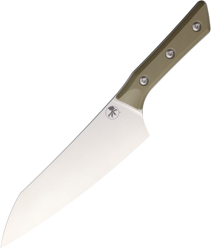 Microtech Chef's Knife SW OD Green G10 Kitchen Knife [3000-10OD]