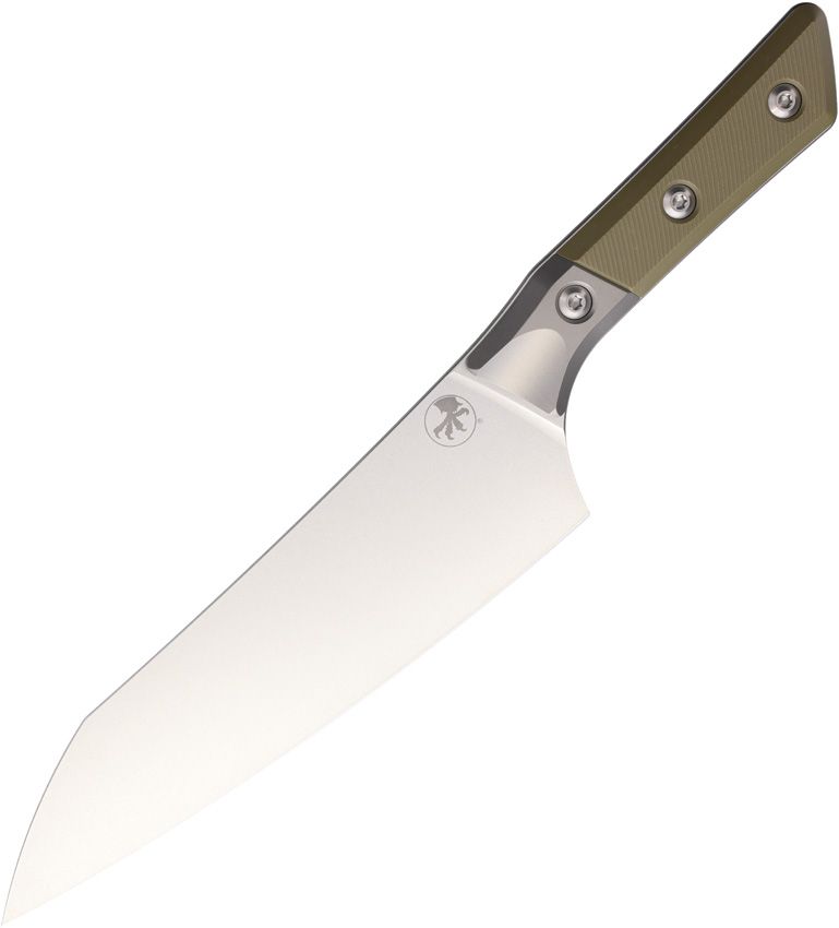 Microtech Chef's Knife SW OD Green G10 Kitchen Knife [3000B-10OD]