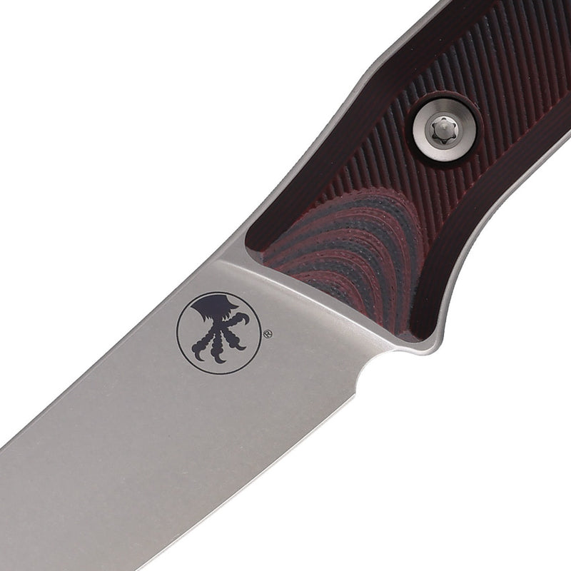 Microtech Boning Knife Stonewash Standard Black Cherry G-10 Kitchen Knife [3100-10BC] - product view 2