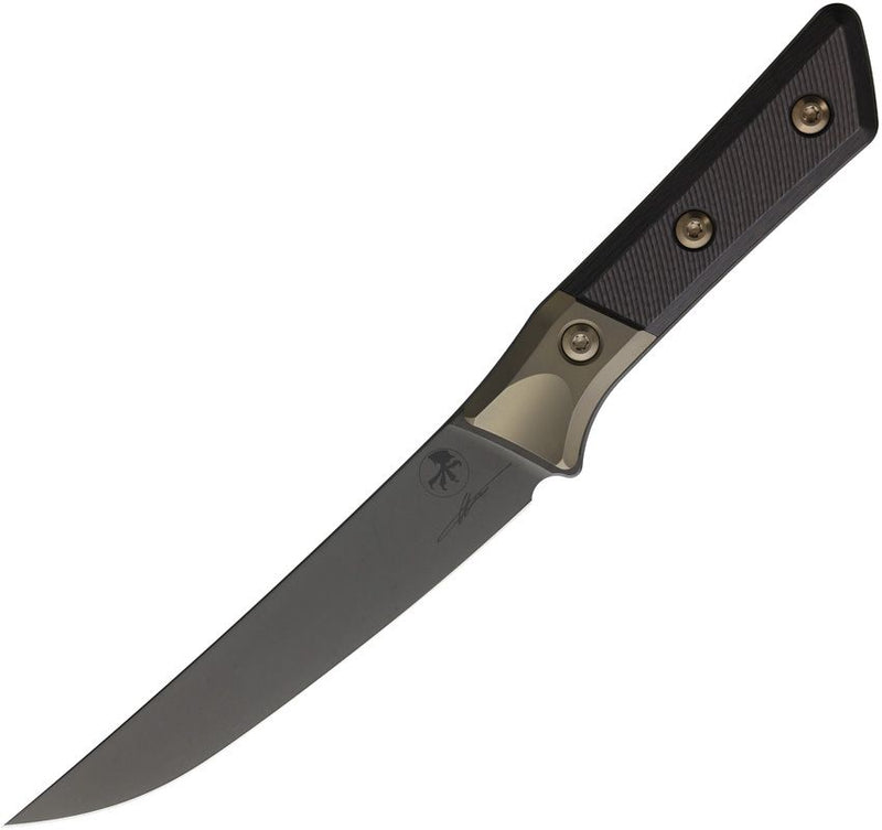Microtech Boning Knife DLC CF Kitchen Knife [3100B-1DLCCFS]