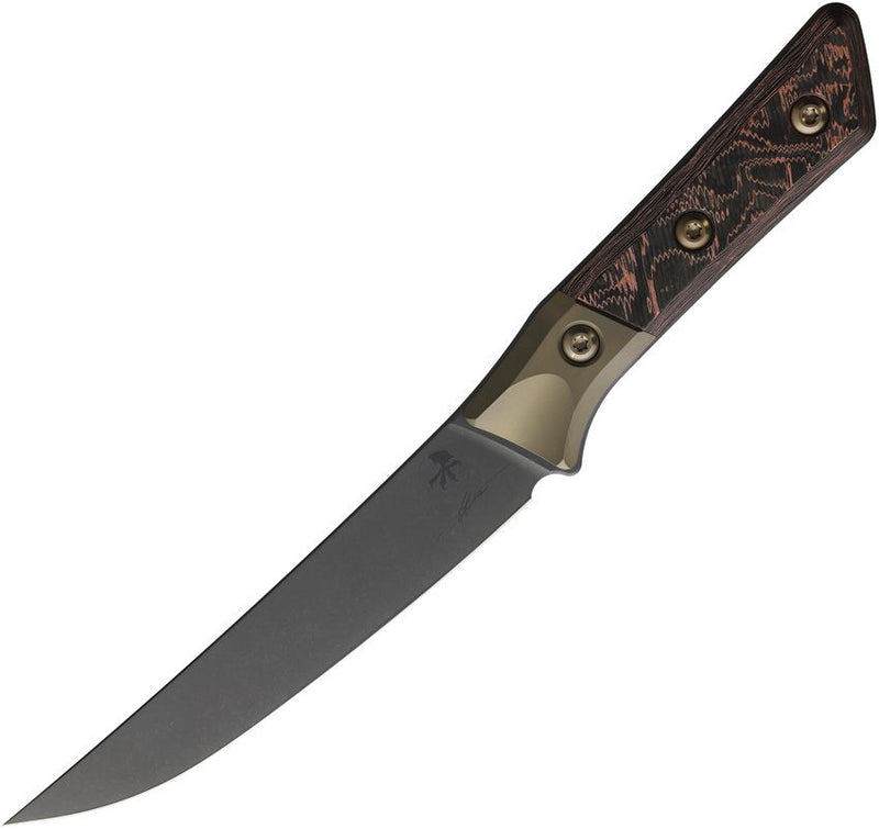 Microtech Boning Knife DLC CF Kitchen Knife [3100B-1DLCLWCFS]