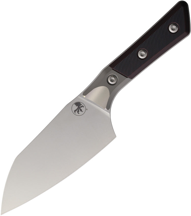 Microtech Santoku 6" SW Black Cherry Kitchen Knife [3200B-10BC] — view 1