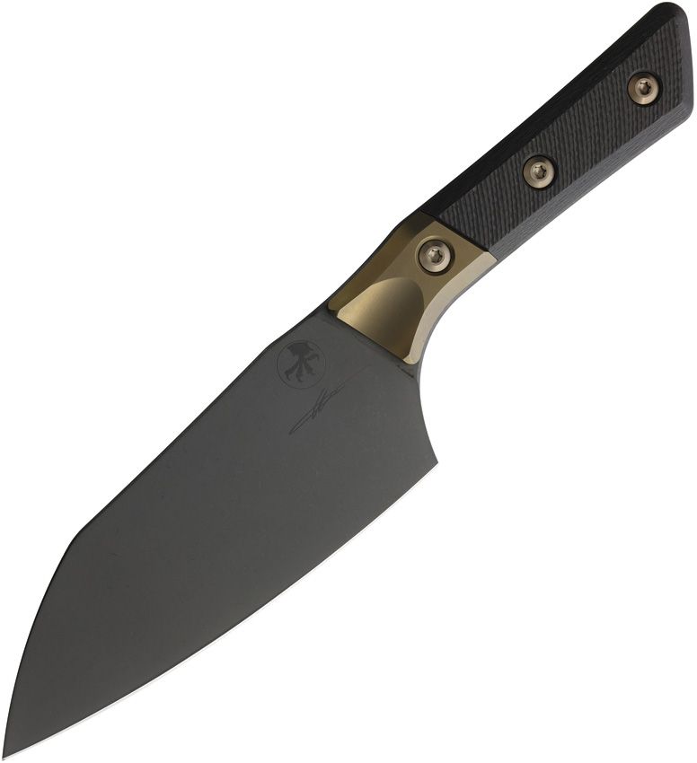 Microtech Santoku 6" SW DLC CF Kitchen Knife [3200B-1DLCCFS]