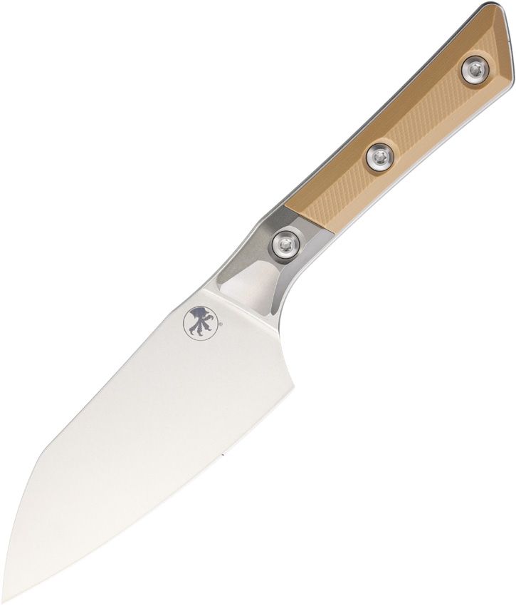 Microtech Santoku SW Tan G10 Kitchen Knife [3300B-10CE]