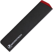 Microtech Utility Knife Signature Series DLC Standard Titanium Bolster Carbon Fiber Kitchen Knife [3400B-1DLCCFS] - product view 2