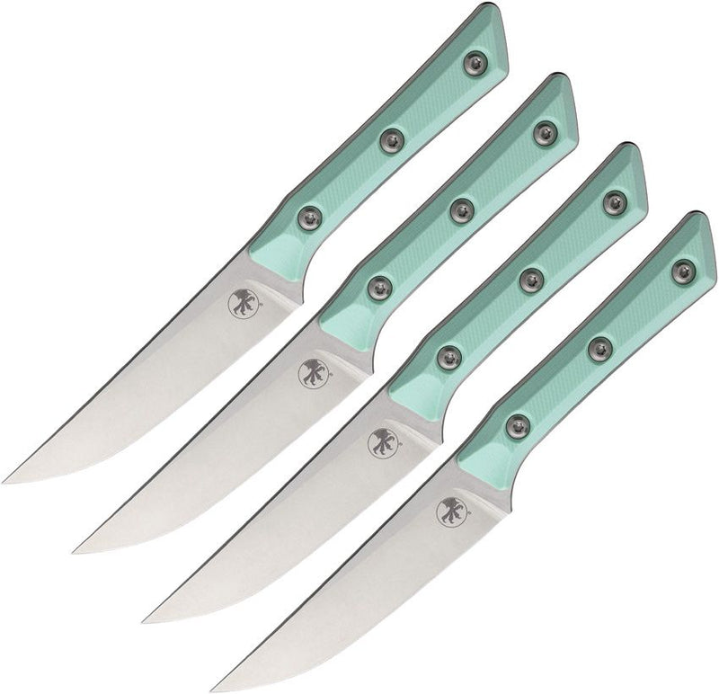 Microtech Steak Knife Set Blue Kitchen Knife [3600-10SETCA]