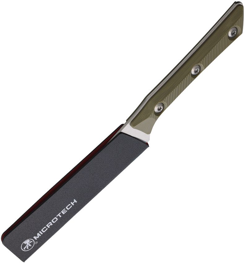 Microtech Steak Knife Set OD Green G10 Kitchen Knife [3600-10SETOD]