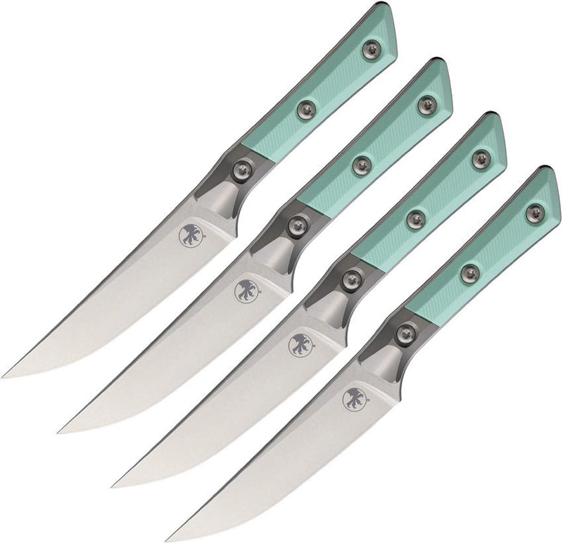 Microtech Steak Knife Set Blue Kitchen Knife [3600B-10SETCA]