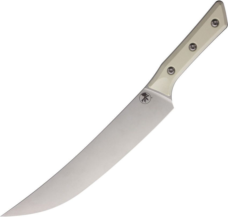 Microtech Butcher Knife 10" SW Ivory Kitchen Knife [3800-10IV]