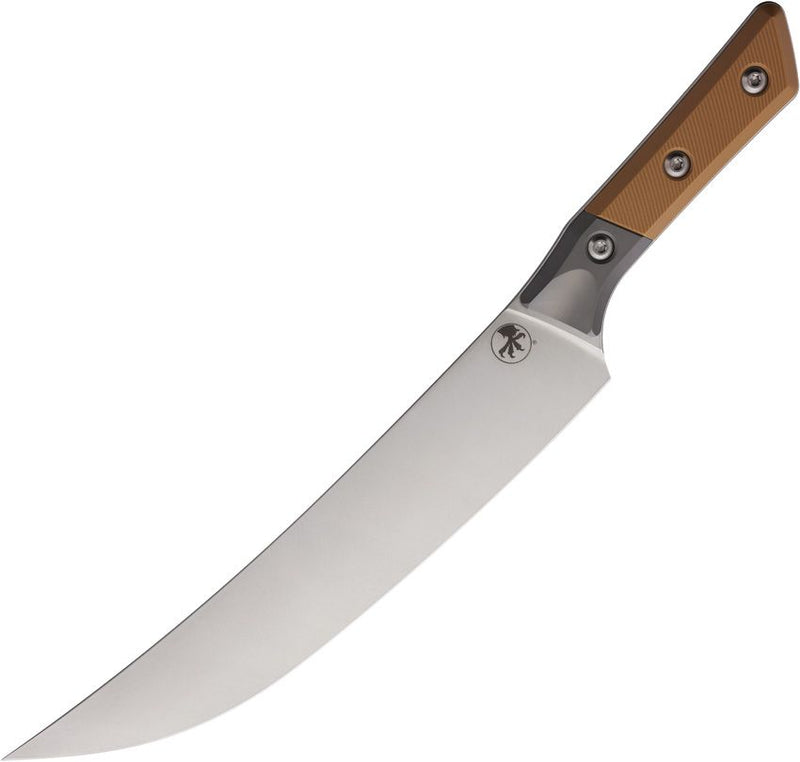 Microtech Butcher Knife 10" SW Tan G10 Kitchen Knife [3800B-10CE]