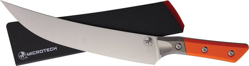Microtech Butcher Knife 10" SW Ember Kitchen Knife [3800B-10EM]