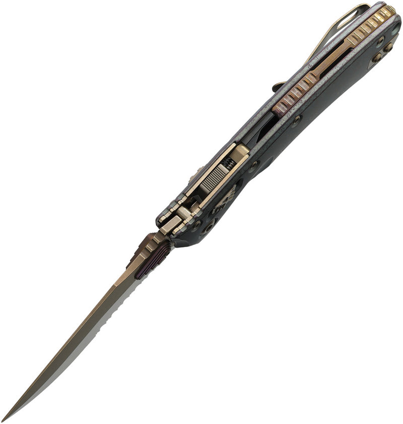 Microtech Amphibian Mini Ram-Lok Marfione Folding Knife [137MRL-14MS2] — view 3