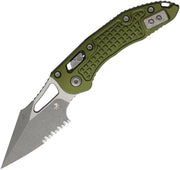 Microtech M-Stitch Ram-Lok OD Frag Folding Knife [169MRL-11APFROD] — view 1
