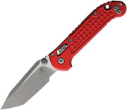 Microtech L.U.D.T. T/E Ram-Lok Frag Red Folding Knife [1136RL-10APFRRD] — view 1