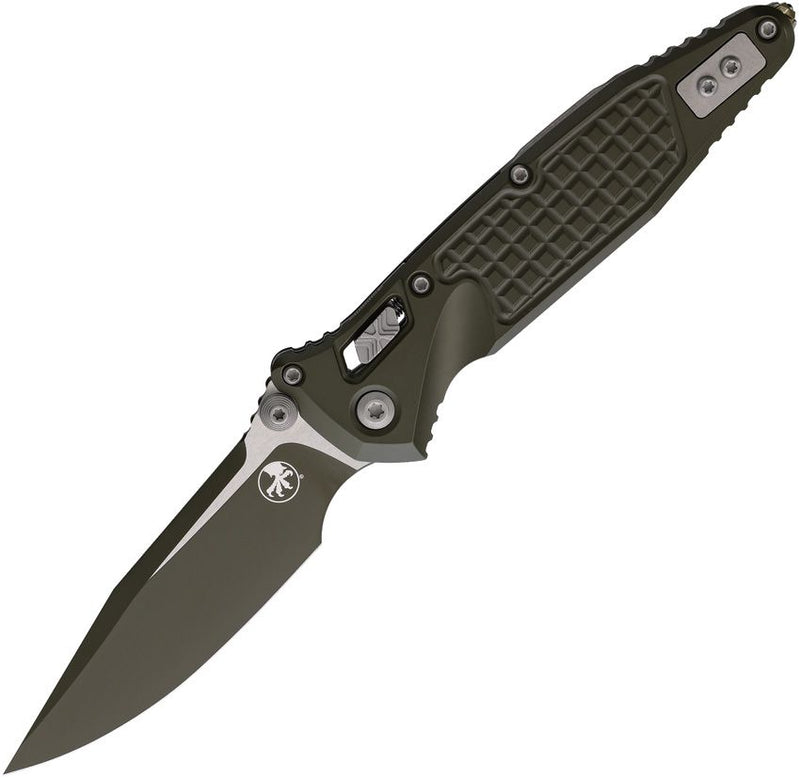 Microtech Socom Ram-Lok OD Green Aluminum Folding Knife [160RL-1FRCMPOD-Z13]