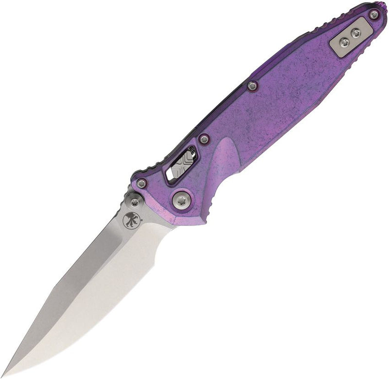 Microtech Socom Ram-Lok Marfione Sel Purple Purple Haze Folding Knife [160RLS-10SMS6]