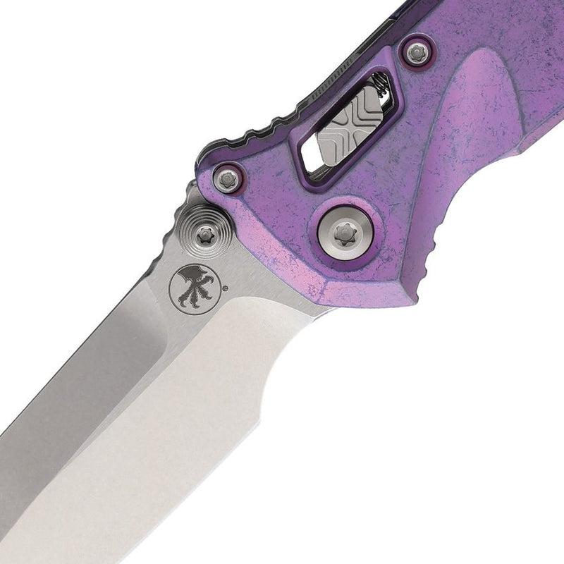 Microtech Socom Ram-Lok Marfione Sel Purple Purple Haze Folding Knife [160RLS-10SMS6]