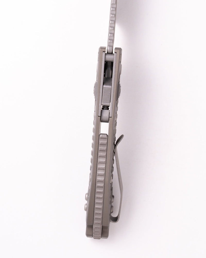 Microtech M-Stitch Ram-Lok Frag Folding Knife [169MRL-10APFRNC] — view 5