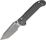 Microtech L.U.D.T. T/E Ram-Lok Gry Folding Knife [1136RL-10APFRNC] — view 1