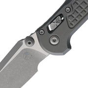 Microtech L.U.D.T. T/E Ram-Lok Gry Folding Knife [1136RL-10APFRNC] — view 2