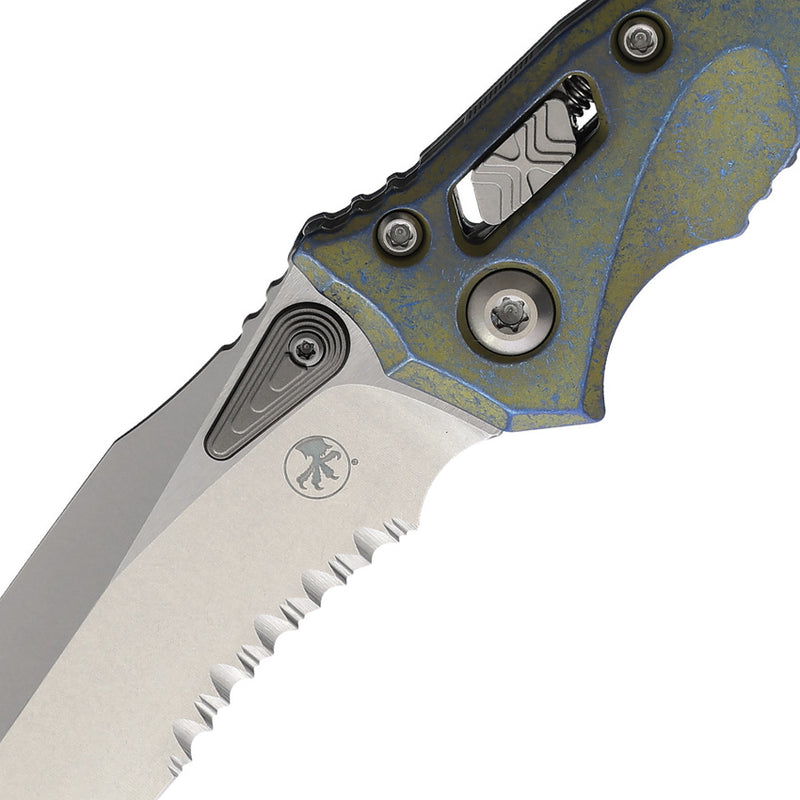 Microtech Amphibian Mini RAM-LOK Marfione Select Titanium MS15 - product view 2
