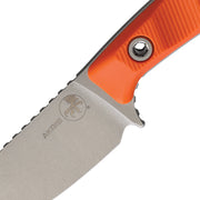 Microtech Akris Fixed Blade Ember Fixed Blade Knife [95-10EM-4] — view 3