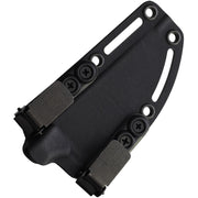 Microtech Akris Stonewash Standard G-10 High Visibility with Black Kydex Sheath Fixed Blade Knife [95-10HV-5] - product view 2