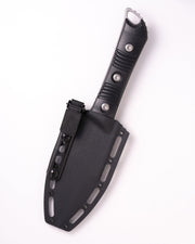 Microtech Always Survive G-10 Black Stonewash Standard Black G-10 (4.4" Bohler M390MK stainless) Fixed Blade Knife [96-10BK] - product view 4