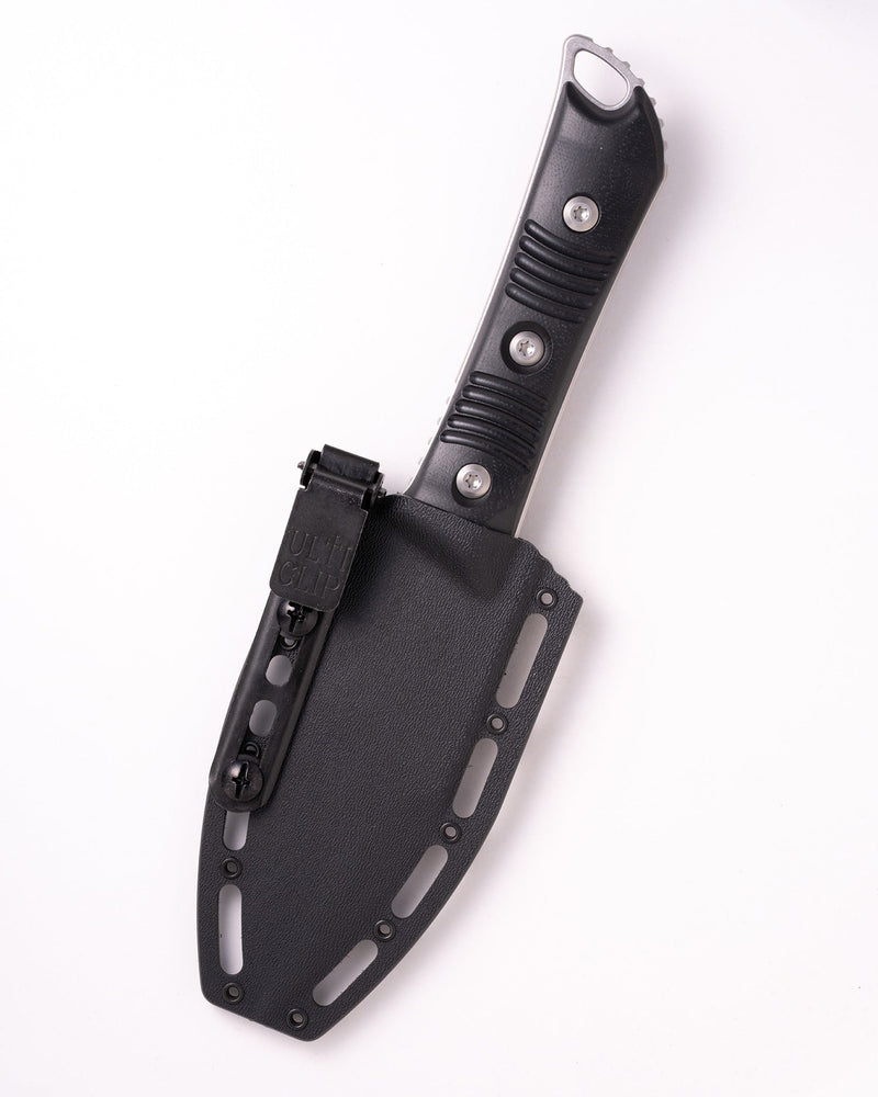 Microtech Always Survive G-10 Black Stonewash Standard Black G-10 (4.4" Bohler M390MK stainless) Fixed Blade Knife [96-10BK] - product view 4