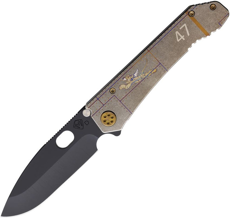 Medford 187 DP Framelock Tiger [MD002DPQ-01TM-TICP]