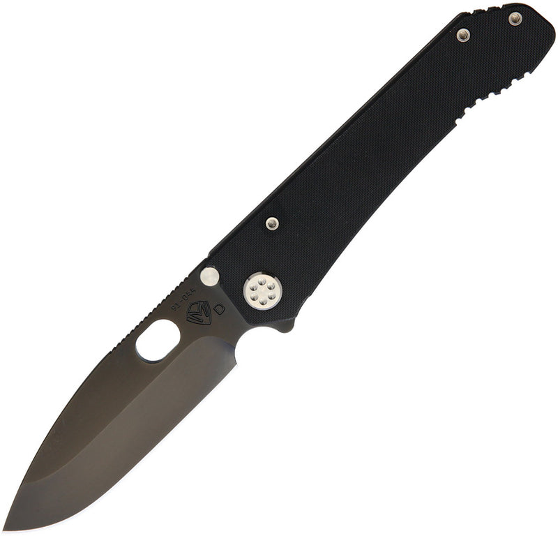 Medford Deployment Black G10 (4.25" PVD coated D2 tool steel) Folding Knife [MK002DPQ-08TM-STSC] - product view 1