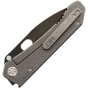 Medford Deployment Black G10 (4.25" PVD coated D2 tool steel) Folding Knife [MK002DPQ-08TM-STSC] - product view 2