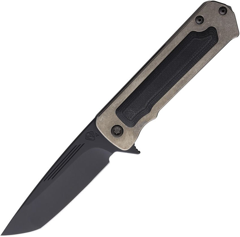Medford TFF-4 Framelock Tanto Black [MK1404PT-01TM-TPCP]