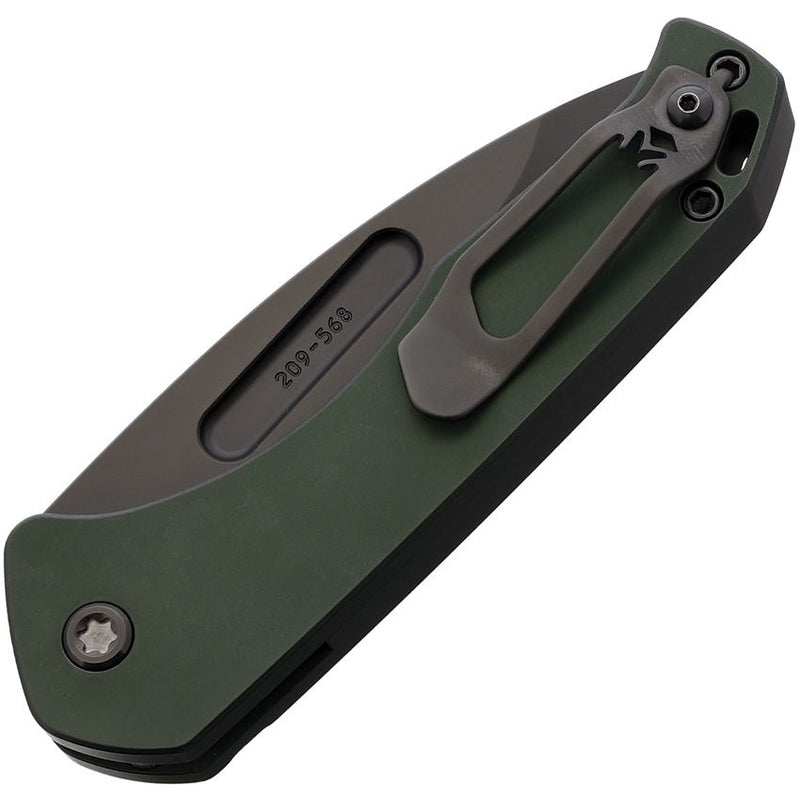Medford Auto Swift Button Lock Green [MK206SPD-40AG-TPCP]