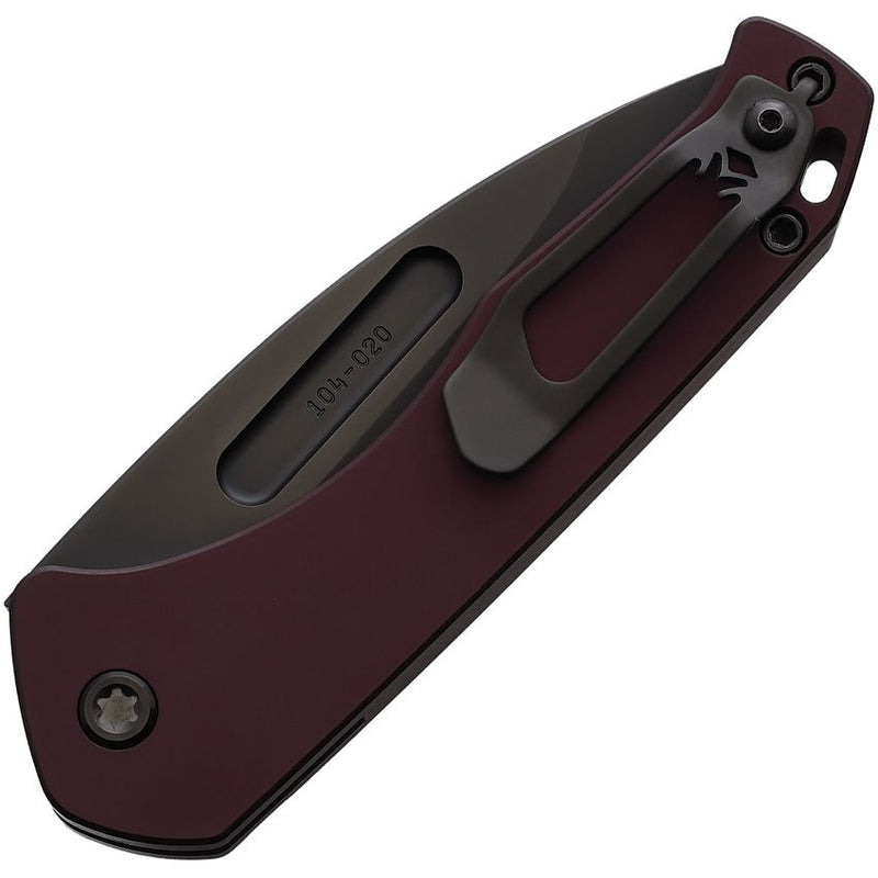 Medford Auto Swift Button Lock Red [MK206SPD-41AR-TPCP]