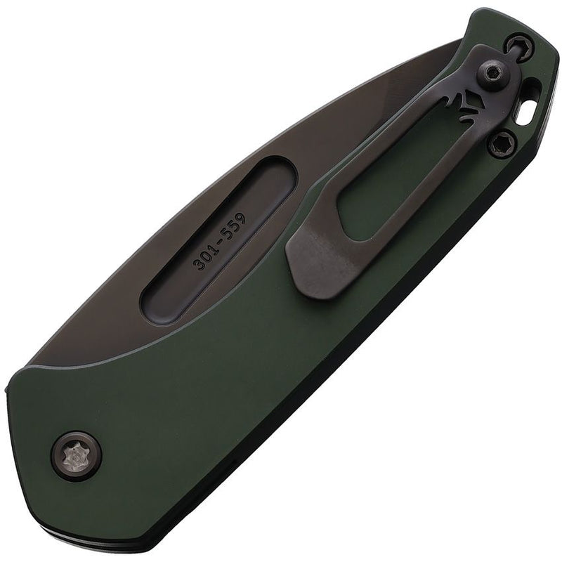 Medford Auto Swift Button Lock Green [MK206SPT-40AG-TPCP]