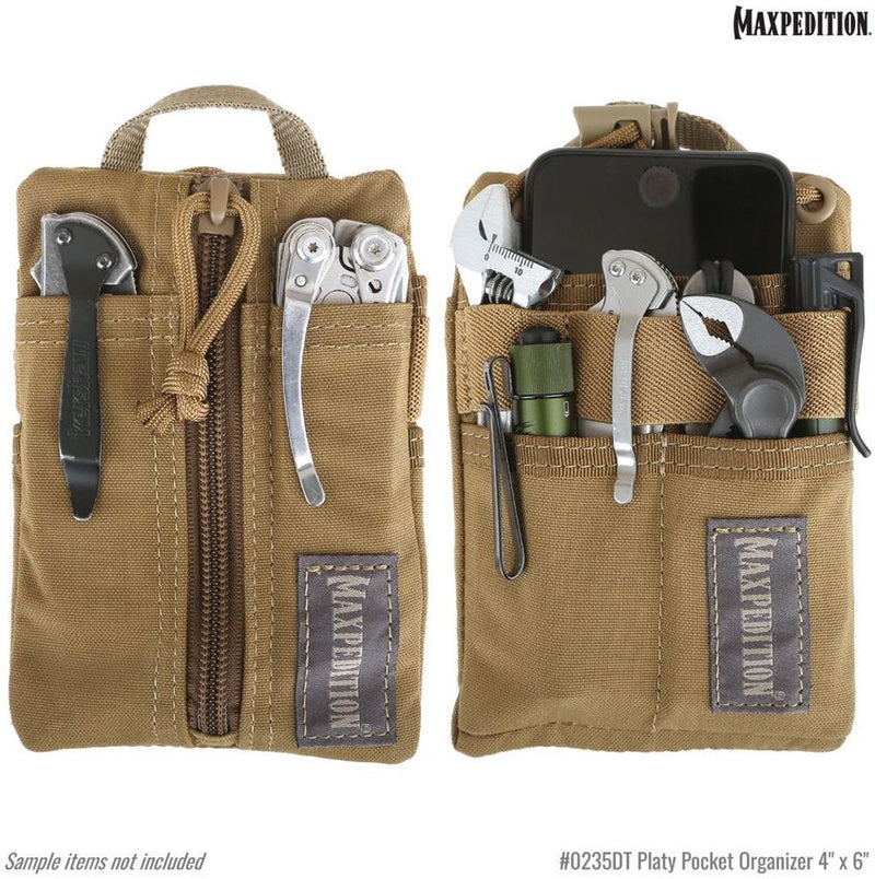 Maxpedition Platy Pocket Organizer 4x6 DT
