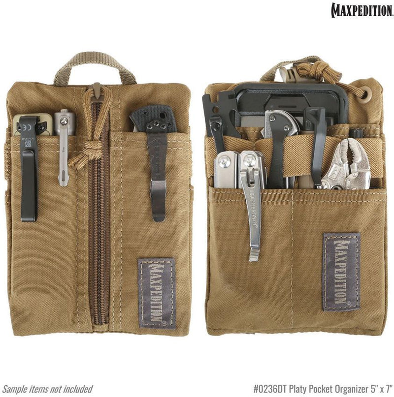 Maxpedition Platy Pocket Organizer 5x7 DT