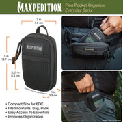 Maxpedition Pico Pocket Organizer Wolf