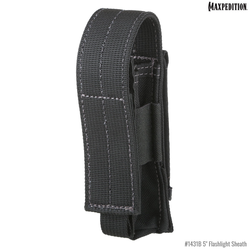 Maxpedition Flashlight Sheath 5in Black [1431B] - product view 1