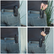 Maxpedition Flashlight Sheath 5in Black [1431B] - product view 5