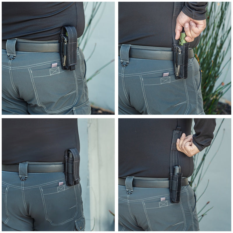 Maxpedition Flashlight Sheath 5in Black [1431B] - product view 5