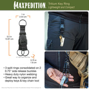 Maxpedition Tritium Keyring [1716B] - product view 4