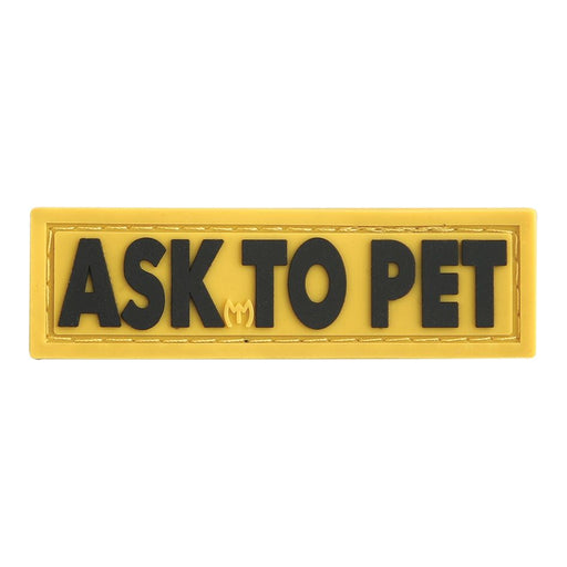 Maxpedition Ask To Pet Patch Full Color