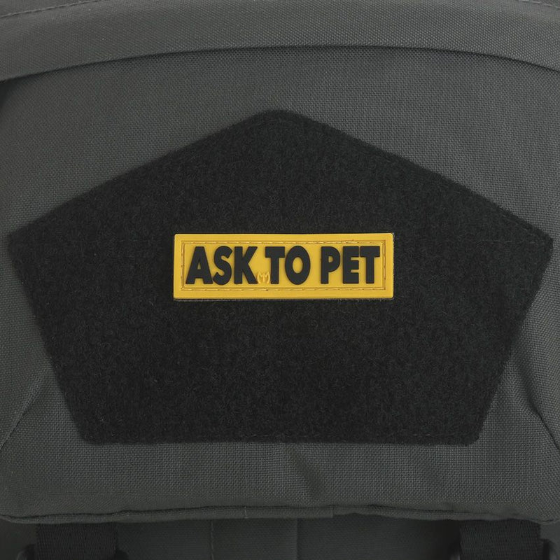 Maxpedition Ask To Pet Patch Full Color